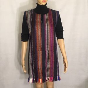 NWT Levi's Jumper/Shift Dress Pocket & Fringe Hem